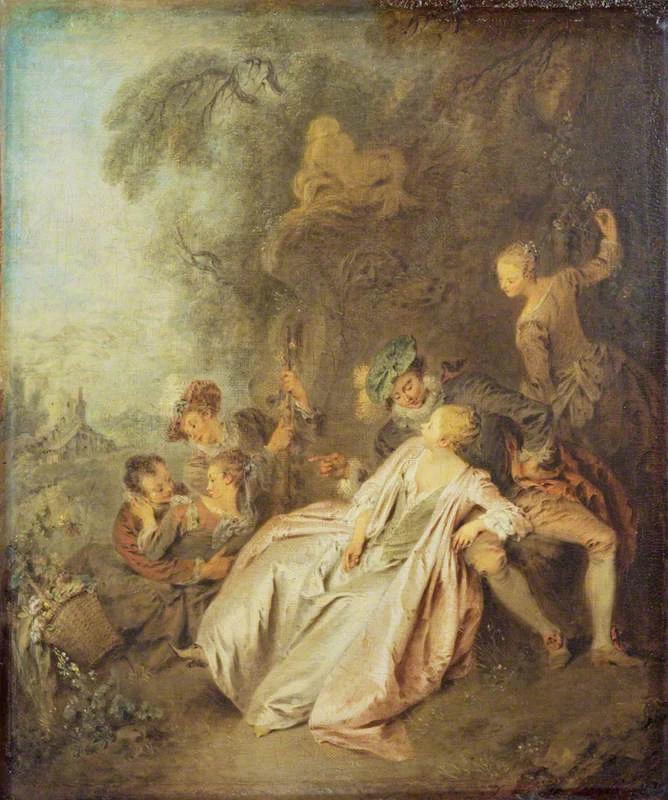 Una conversazione galante - The Wallace Collection, Londra